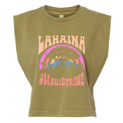 Pray For Maui Hawaii Strong Tee Apparel Matching Family Garment-Dyed Women's Muscle Tee