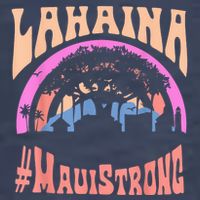 Pray For Maui Hawaii Strong Tee Apparel Matching Family Vector Backpack