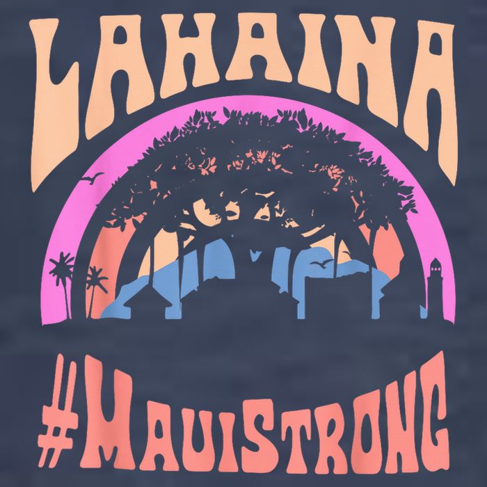 Pray For Maui Hawaii Strong Tee Apparel Matching Family Pom Pom 12in Knit Beanie