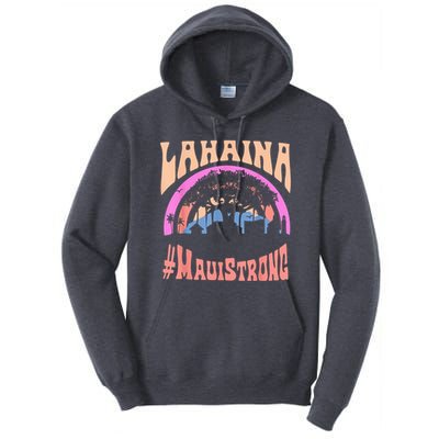Pray For Maui Hawaii Strong Tee Apparel Matching Family Tall Hoodie
