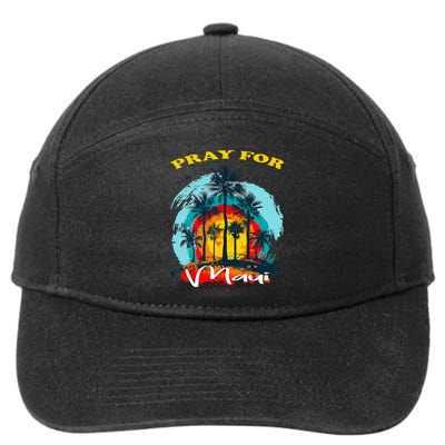 Pray For Maui Hawaii Strong 7-Panel Snapback Hat