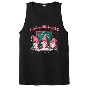 Polygnomeials Funny Math Teacher Pun Algebra Polynomial PosiCharge Competitor Tank