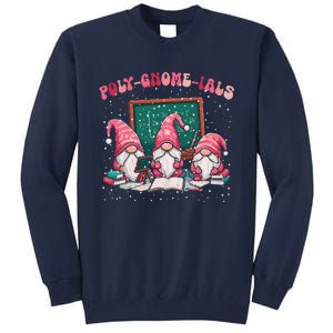 Polygnomeials Funny Math Teacher Pun Algebra Polynomial Tall Sweatshirt