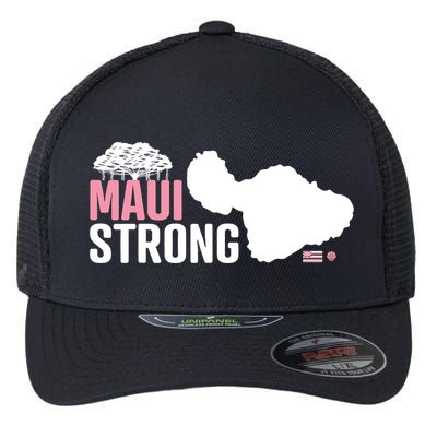 Pray For Maui Hawaii Strong Lahaina Strong Flexfit Unipanel Trucker Cap