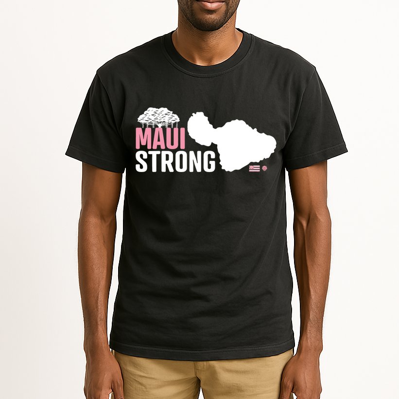 Pray For Maui Hawaii Strong Lahaina Strong Tall T-Shirt