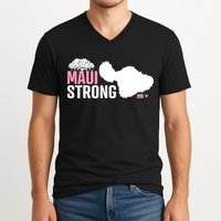 Pray For Maui Hawaii Strong Lahaina Strong V-Neck T-Shirt