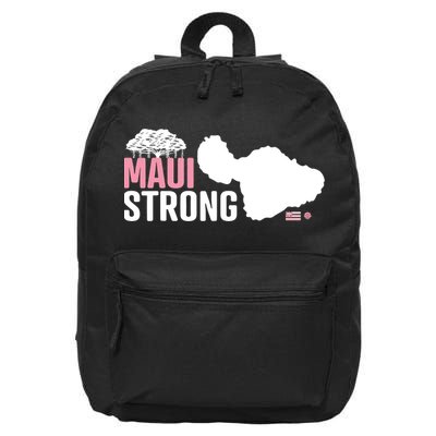 Pray For Maui Hawaii Strong Lahaina Strong 16 in Basic Backpack