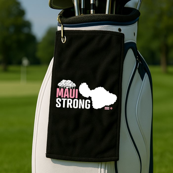 Pray For Maui Hawaii Strong Lahaina Strong Golf Towel