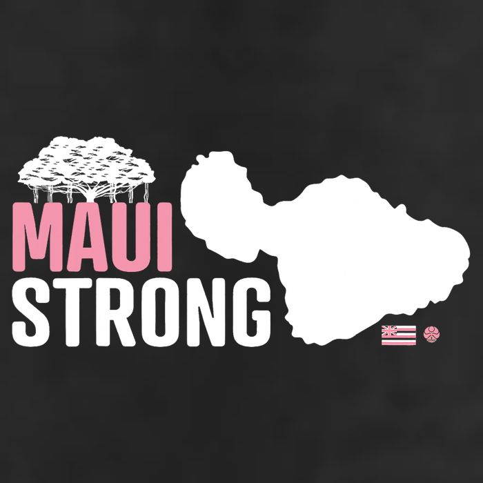 Pray For Maui Hawaii Strong Lahaina Strong Golf Towel