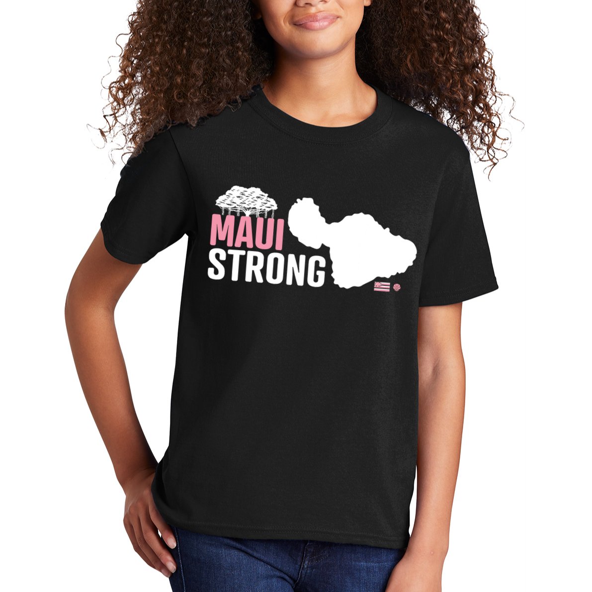 Pray For Maui Hawaii Strong Lahaina Strong Kids T-Shirt