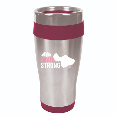 Pray For Maui Hawaii Strong Lahaina Strong 16oz Travel Tumbler