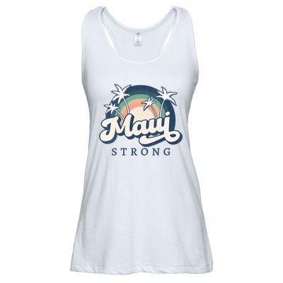 Pray For Maui Hawaii Strong Support Hawaii Ladies Essential Flowy Tank