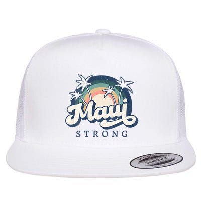 Pray For Maui Hawaii Strong Support Hawaii Flatbill Hat