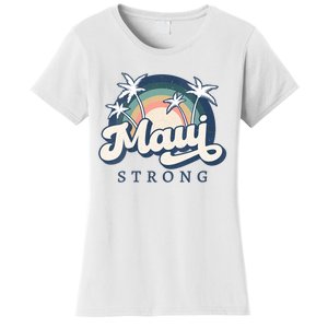 Pray For Maui Hawaii Strong Support Hawaii Women's T-Shirt