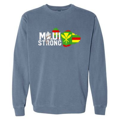 Pray for Maui Hawaii Strong Garment-Dyed Sweatshirt