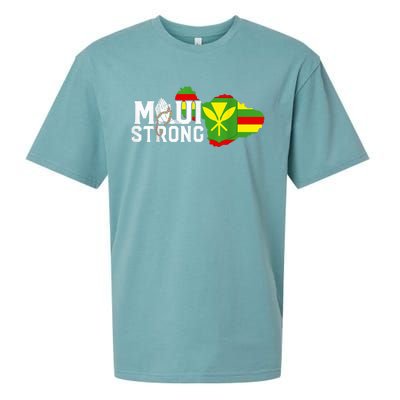 Pray for Maui Hawaii Strong Sueded Cloud Jersey T-Shirt