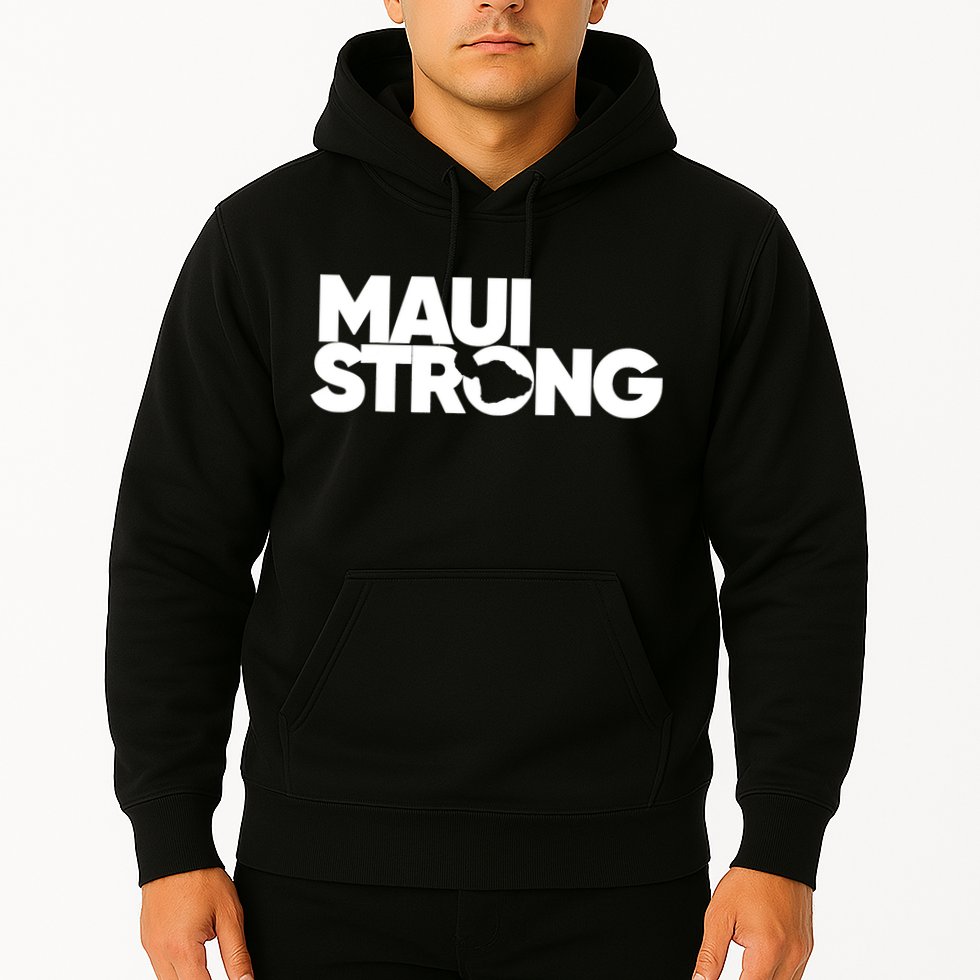 Pray For Maui Hawaii Strong Support For Hawaii Fire Victims Hoodie
