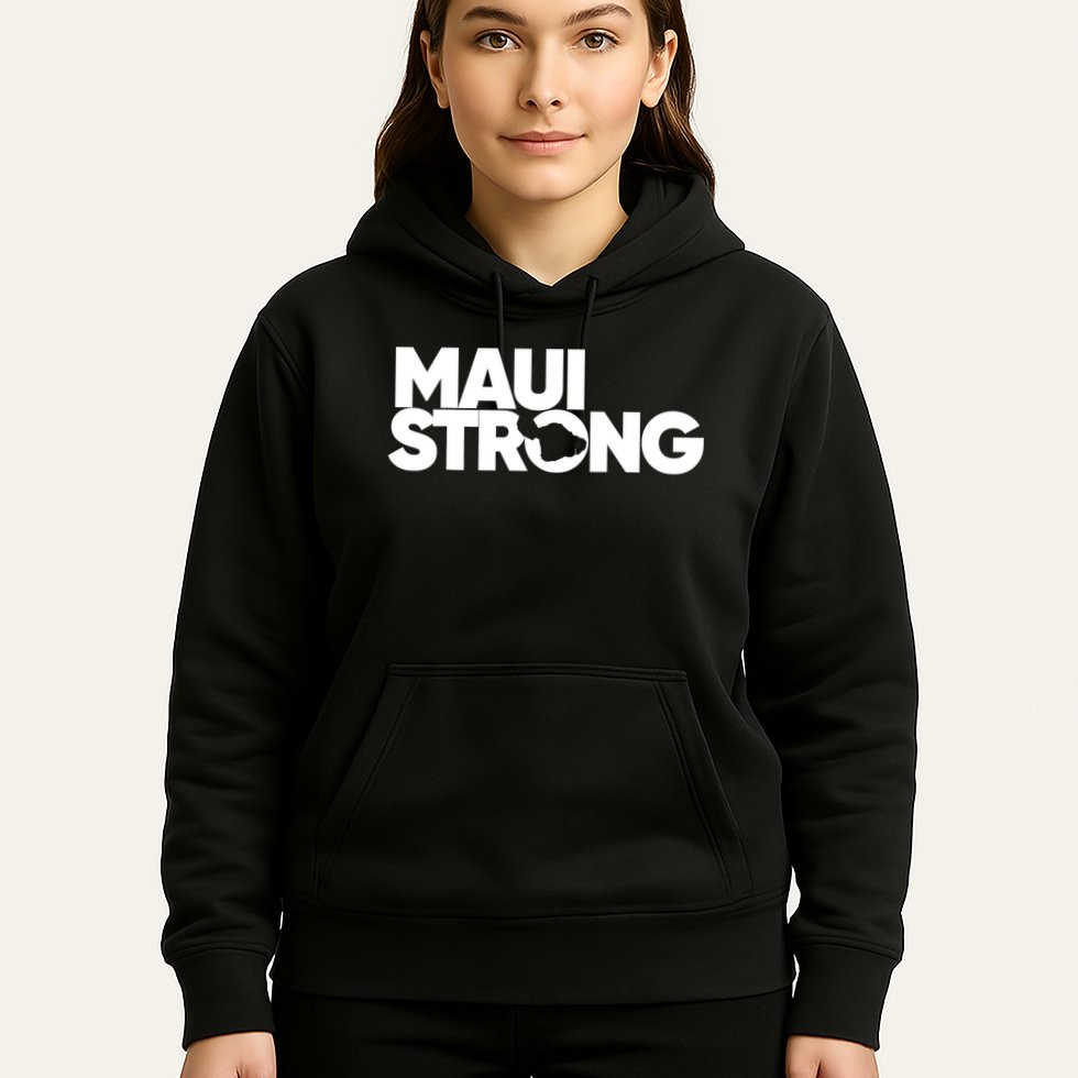 Pray For Maui Hawaii Strong Support For Hawaii Fire Victims Hoodie