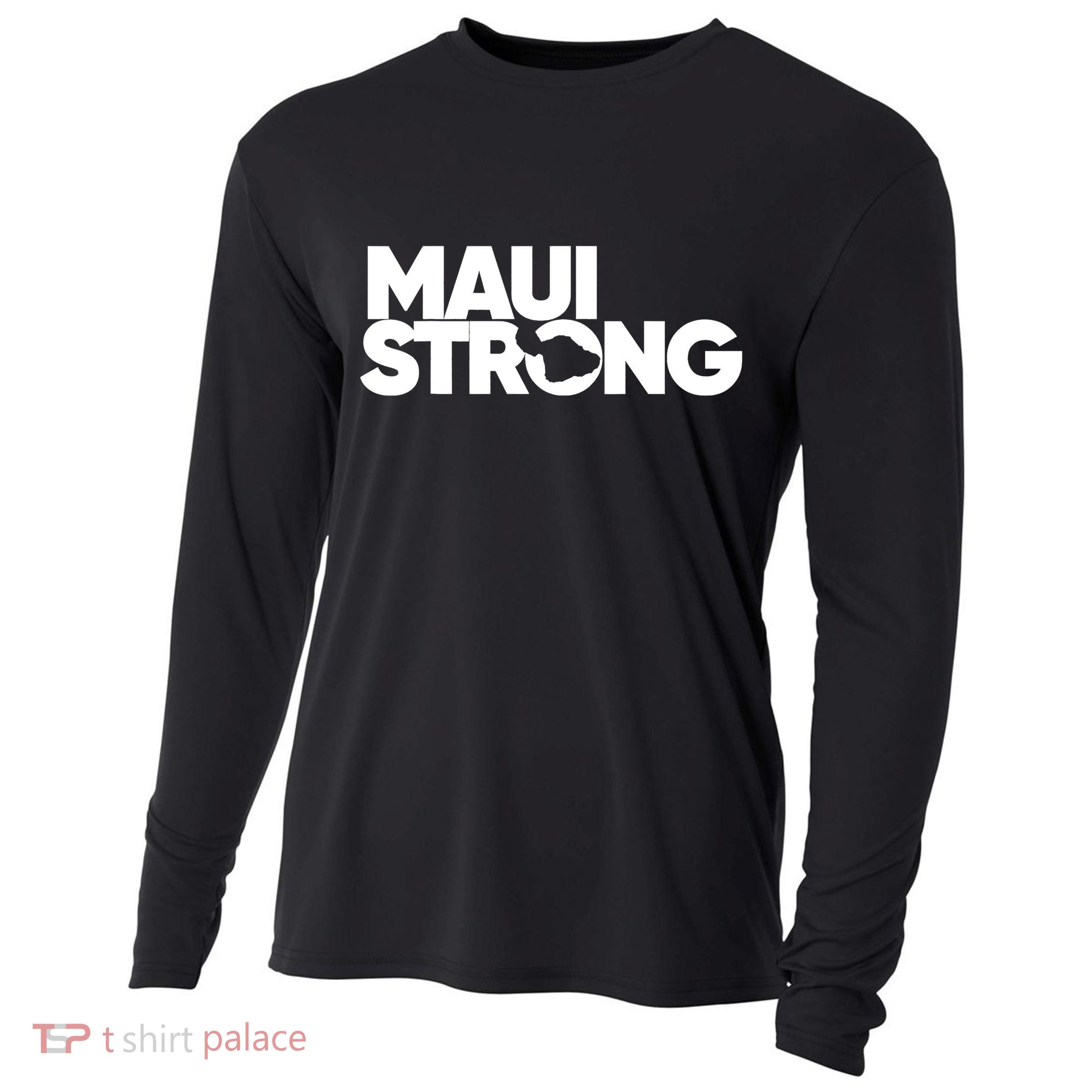 Pray For Maui Hawaii Strong Support For Hawaii Fire Victims Cooling Performance Long Sleeve Crew