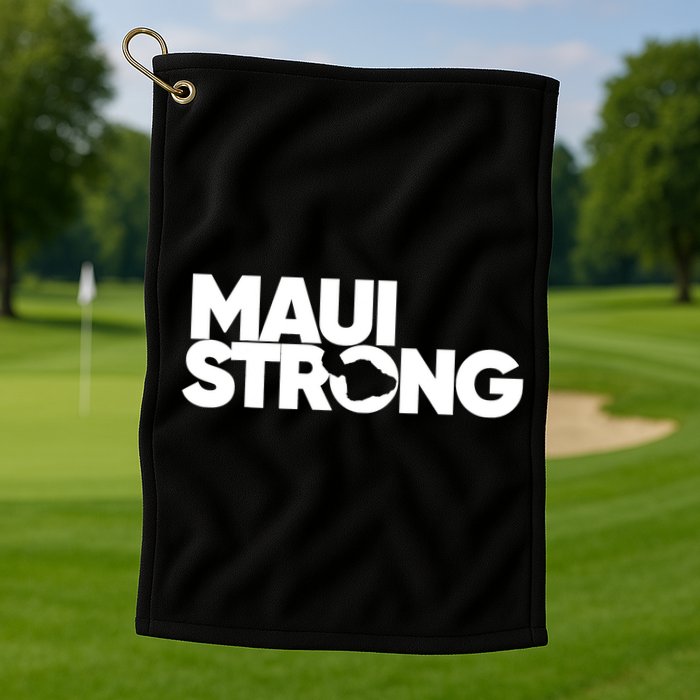 Pray For Maui Hawaii Strong Support For Hawaii Fire Victims Golf Towel