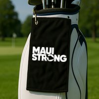 Pray For Maui Hawaii Strong Support For Hawaii Fire Victims Golf Towel