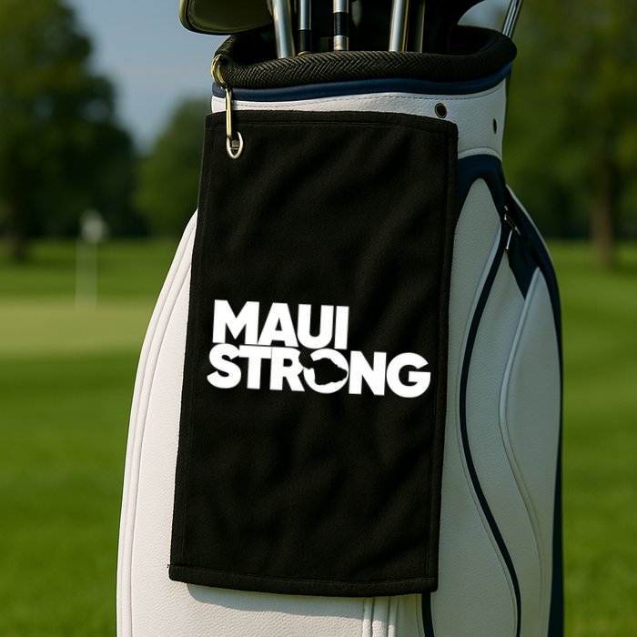 Pray For Maui Hawaii Strong Support For Hawaii Fire Victims Golf Towel