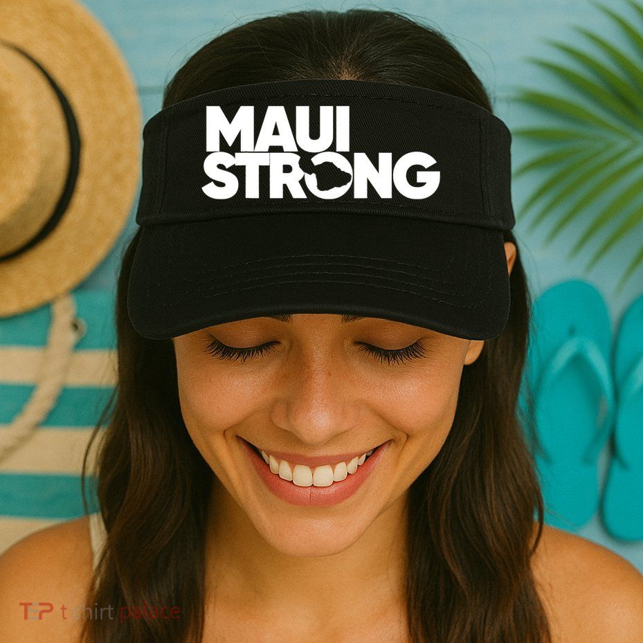 Pray For Maui Hawaii Strong Support For Hawaii Fire Victims Visor