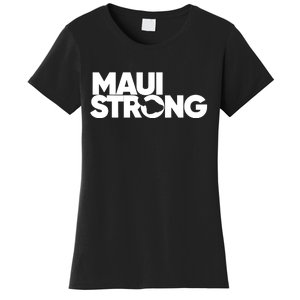 Pray For Maui Hawaii Strong Support For Hawaii Fire Victims Women's T-Shirt