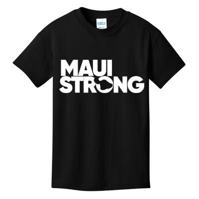 Pray For Maui Hawaii Strong Support For Hawaii Fire Victims Kids T-Shirt