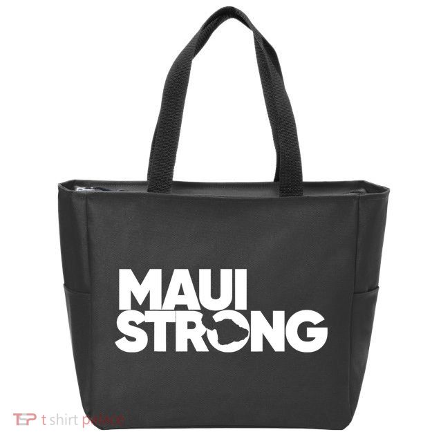 Pray For Maui Hawaii Strong Support For Hawaii Fire Victims Zip Tote Bag