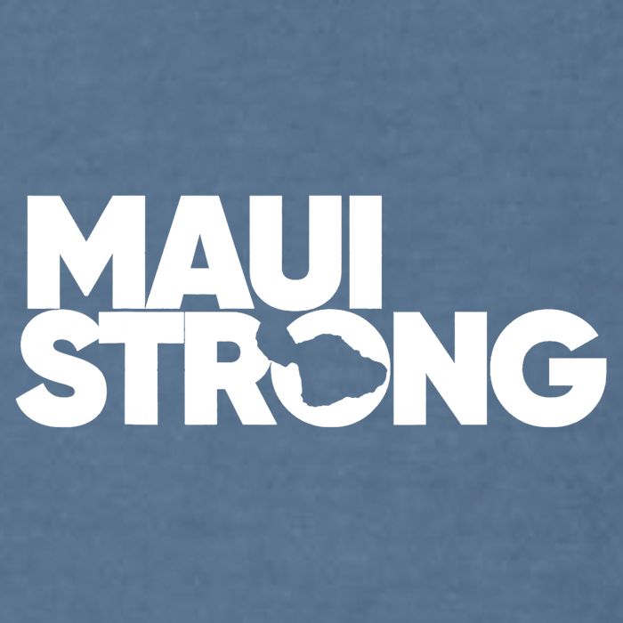 Pray For Maui Hawaii Strong Support For Hawaii Fire Victims Garment-Dyed Sweatshirt