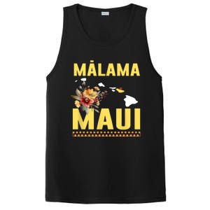 Pray For Malama Maui Hawaii Strong Support Maui Hawaii PosiCharge Competitor Tank