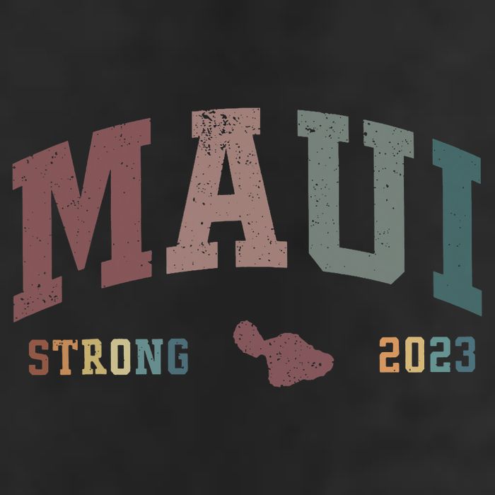 Pray For Maui Hawaii Strong Lahaina Fires Donate Cool Comfort Performance Bucket Hat