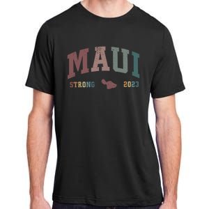 Pray For Maui Hawaii Strong Lahaina Fires Donate Adult ChromaSoft Performance T-Shirt