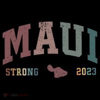 Pray For Maui Hawaii Strong Lahaina Fires Donate Short Acrylic Beanie