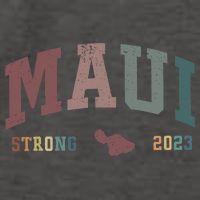 Pray For Maui Hawaii Strong Lahaina Fires Donate Vector Backpack