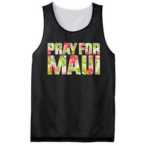 Pray For Maui Hawaii Strong  Maui Fire Relief Efforts Mesh Reversible Basketball Jersey Tank