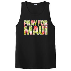 Pray For Maui Hawaii Strong  Maui Fire Relief Efforts PosiCharge Competitor Tank