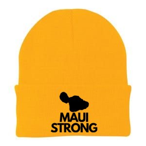 Pray For Maui Hawaii Strong Knit Cap Winter Beanie