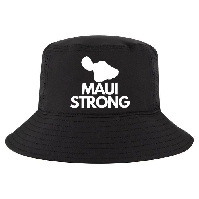Pray For Maui Hawaii Strong Cool Comfort Performance Bucket Hat