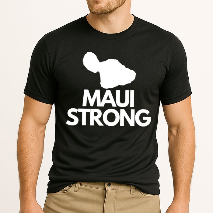 Pray For Maui Hawaii Strong Cooling Performance Crew T-Shirt