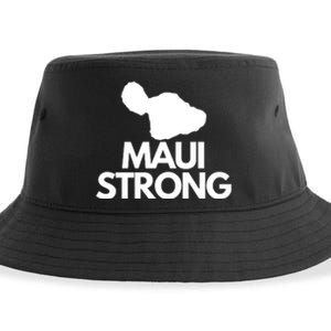 Pray For Maui Hawaii Strong Sustainable Bucket Hat