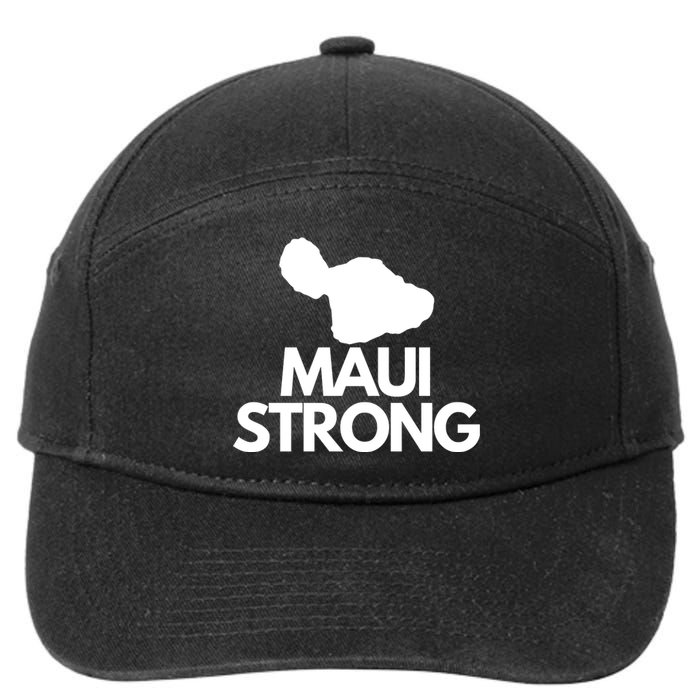 Pray For Maui Hawaii Strong 7-Panel Snapback Hat