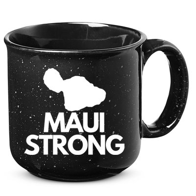Pray For Maui Hawaii Strong 15oz Campfire Ceramic Mug