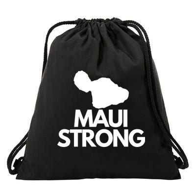 Pray For Maui Hawaii Strong Drawstring Bag