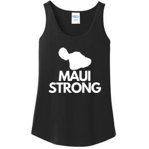 Pray For Maui Hawaii Strong Ladies Essential Tank