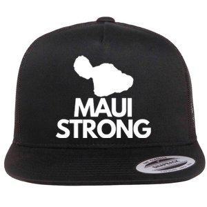 Pray For Maui Hawaii Strong Flat Bill Trucker Hat