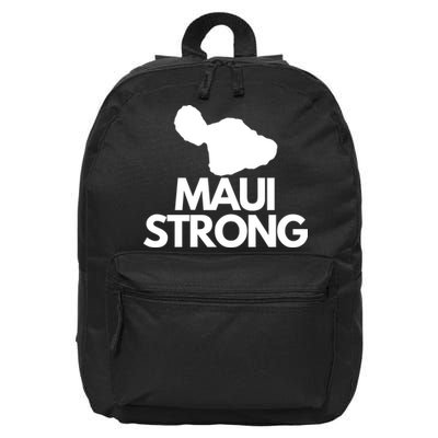 Pray For Maui Hawaii Strong 16 in Basic Backpack