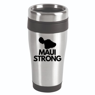 Pray For Maui Hawaii Strong 16oz Travel Tumbler