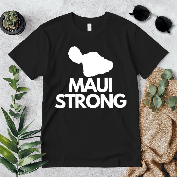 Pray For Maui Hawaii Strong Premium T-Shirt